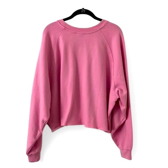 Levi’s Light Pink Cropped Sweatshirt - Picture 2 of 2